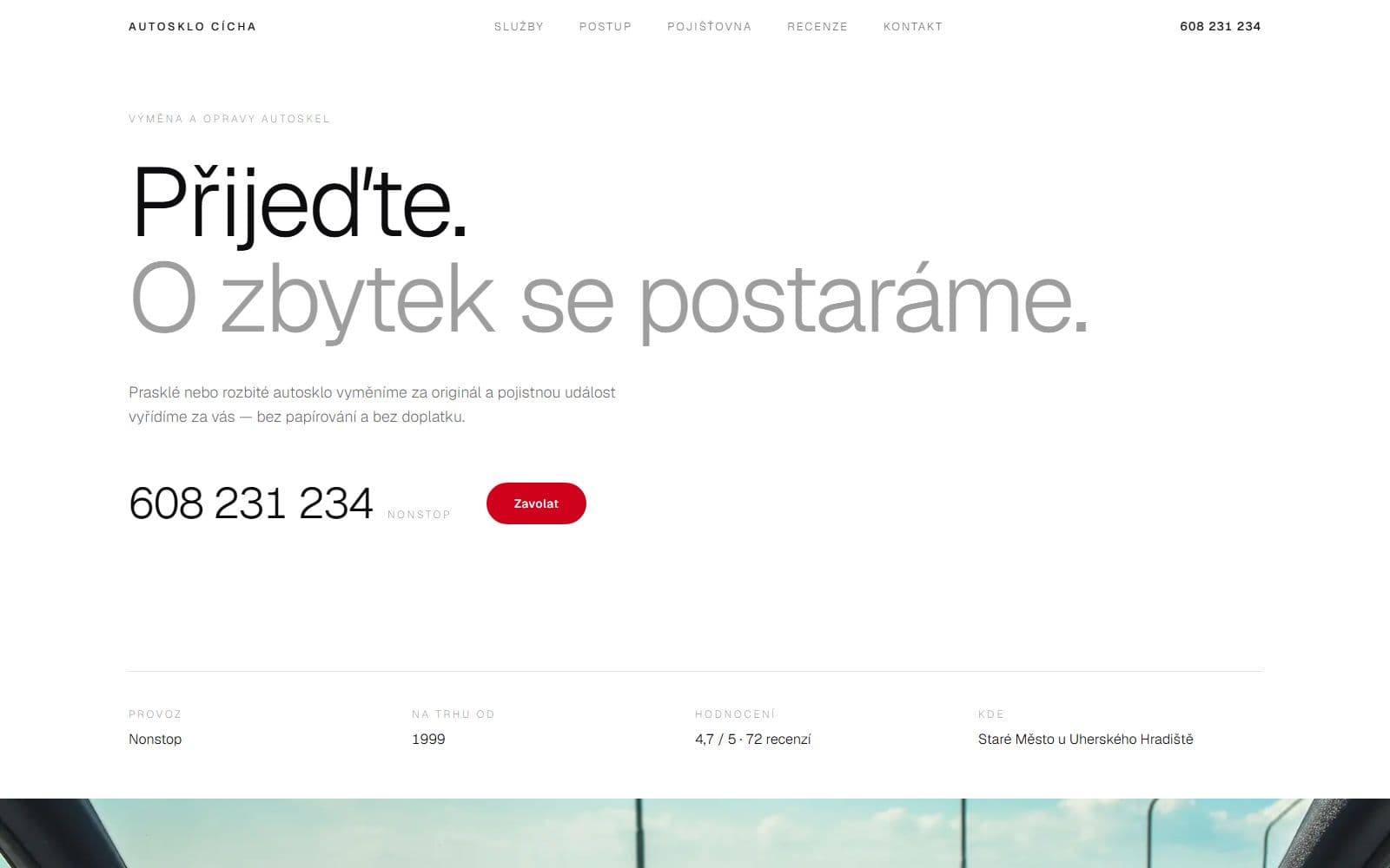 Autosklo Cícha