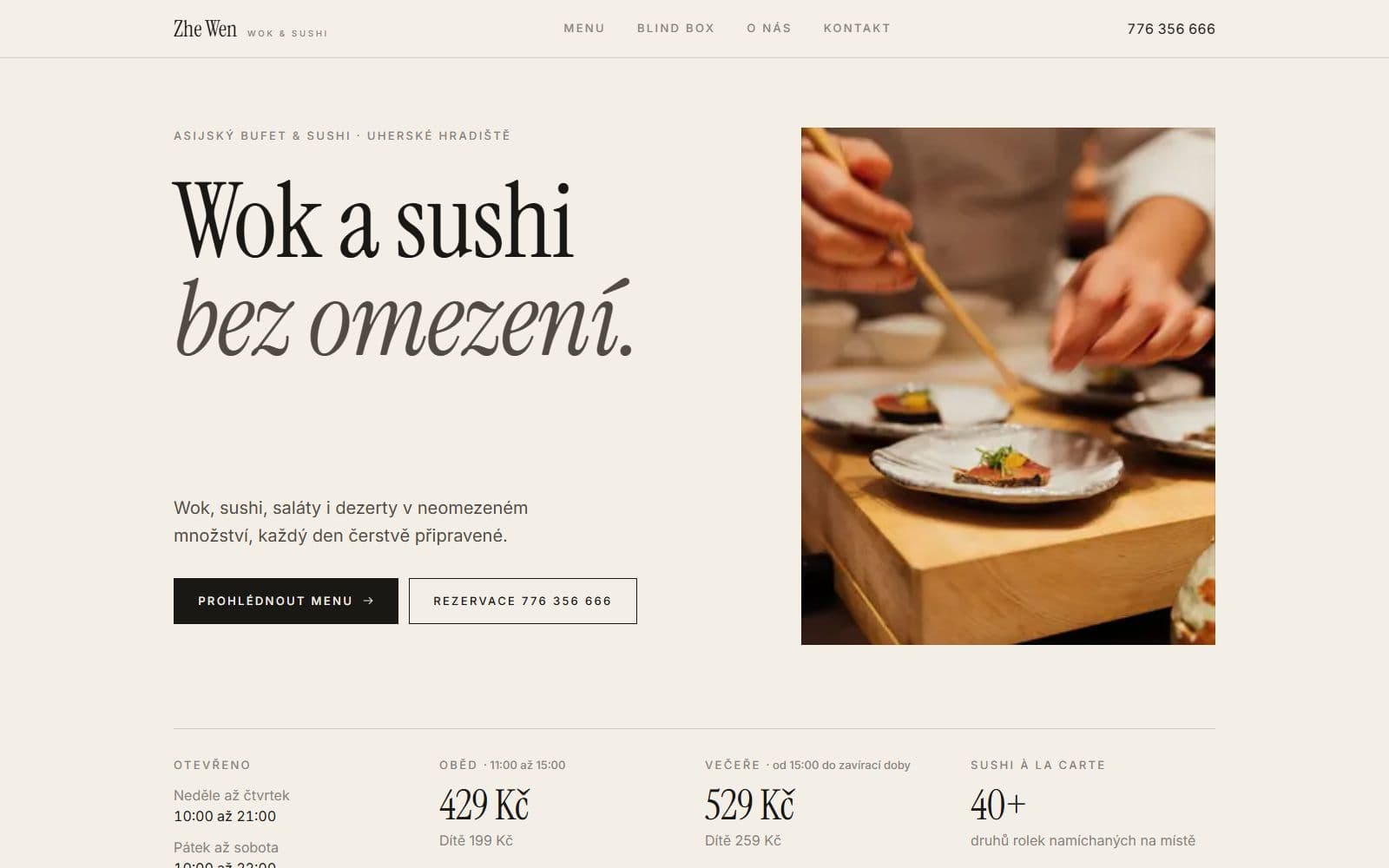 Zhe Wen Wok&Sushi